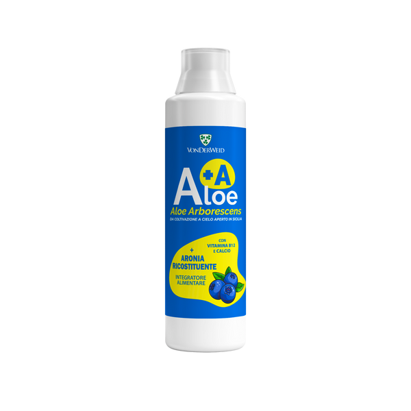 Succo Ricostituente di Aloe Arborescens + Aronia, 500 ml
