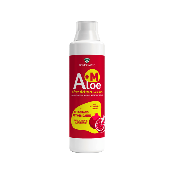 Succo Antiossidante di Aloe Arborescens + Melograno - 500 ml