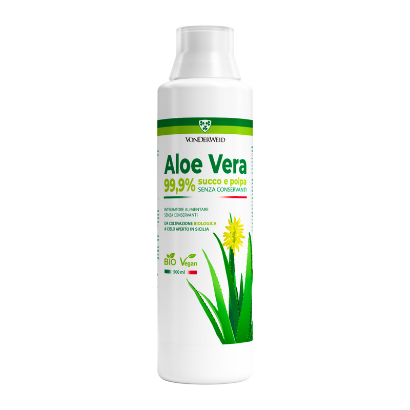 Succo Puro di Aloe Vera - 500 ml | 1 L