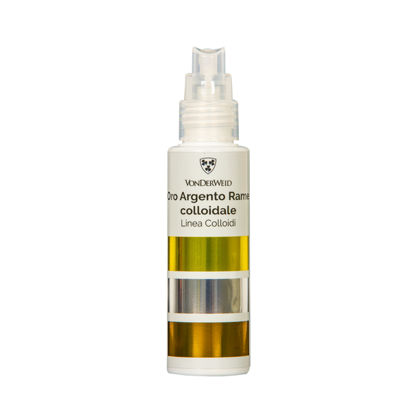 Mix Colloidale - Argento + Rame + Oro Colloidale 20 ppm