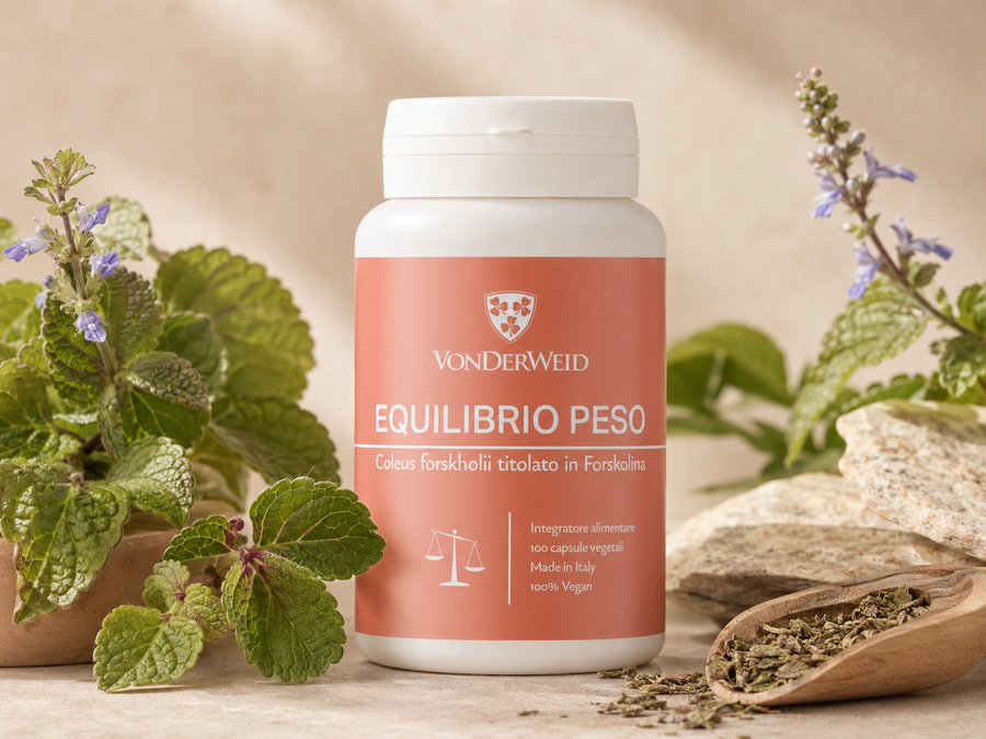 Equilibrio peso Vonderweid con coleus forskohlii