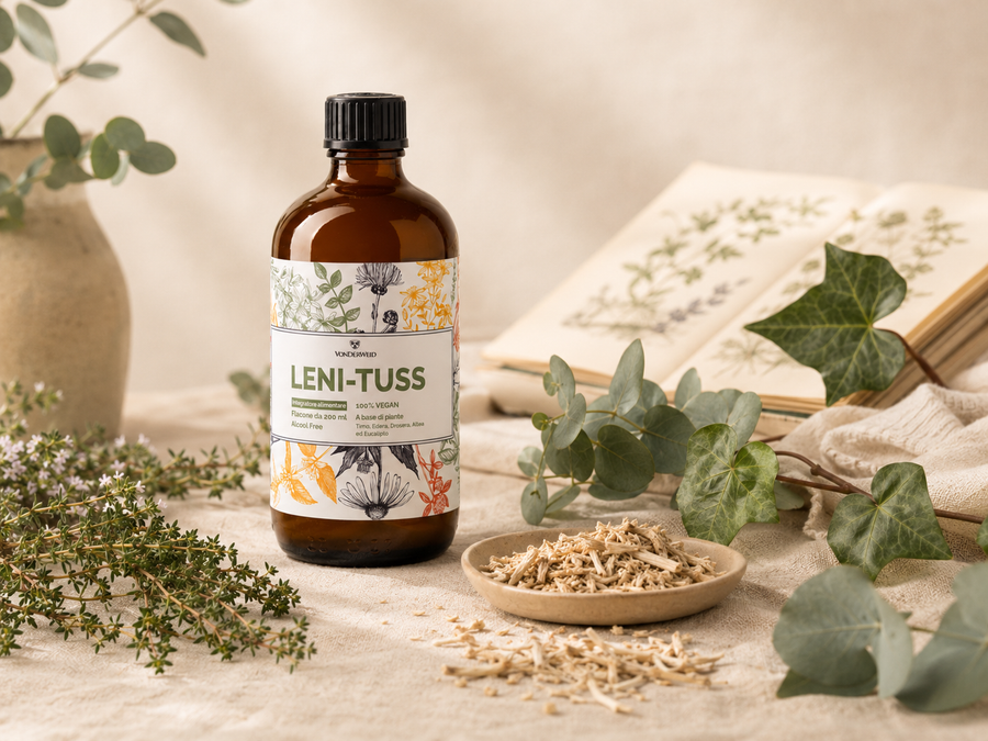 Leni-Tuss Vonderweid con piante officinali e ingredienti vegetali